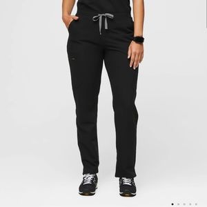 Black Yola™ Skinny Scrub Pants